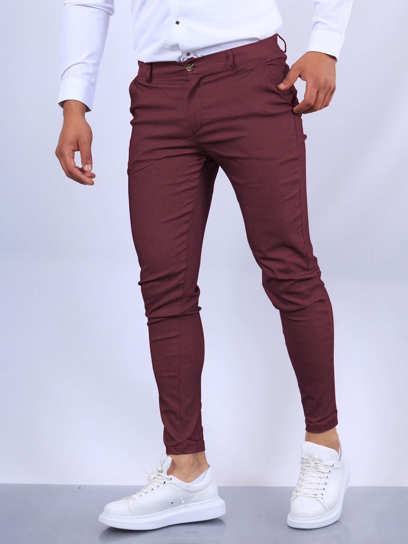 Pantalon Slim Fit Homme – Style Chic & Confort au Quotidien