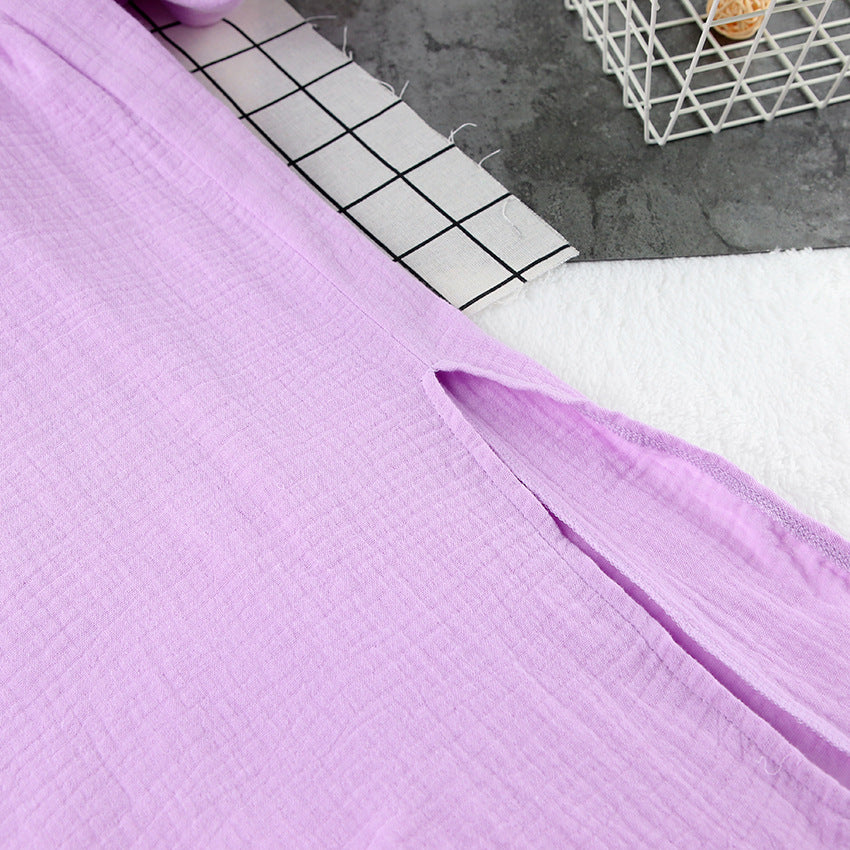 Robe Décontractée "Douceur Naturelle" – Style Minimal & Confort Absolu