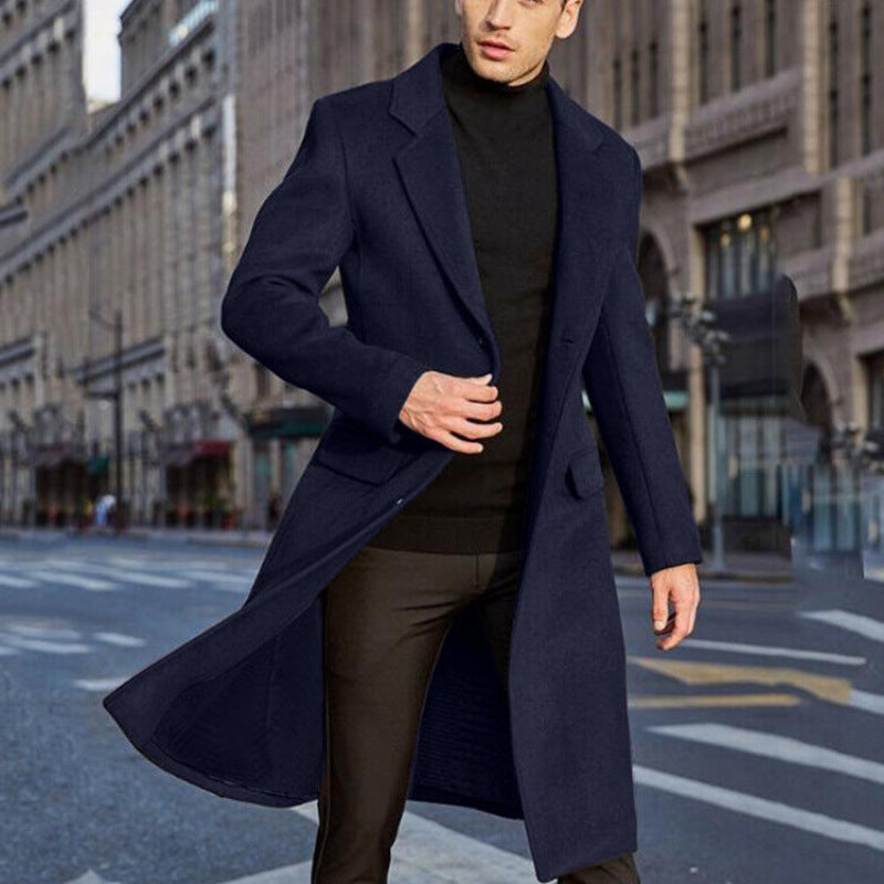 Manteau Long Homme – Élégance Urbaine