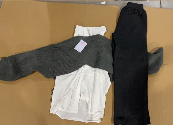 Ensemble 3 Pièces – Élégance Décontractée & Superposition Stylée