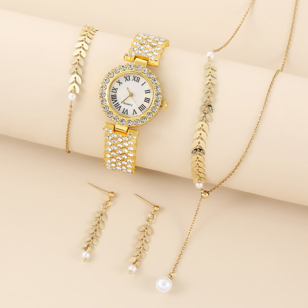 Coffret Montre & Bijoux Femme – Élégance & Raffinement