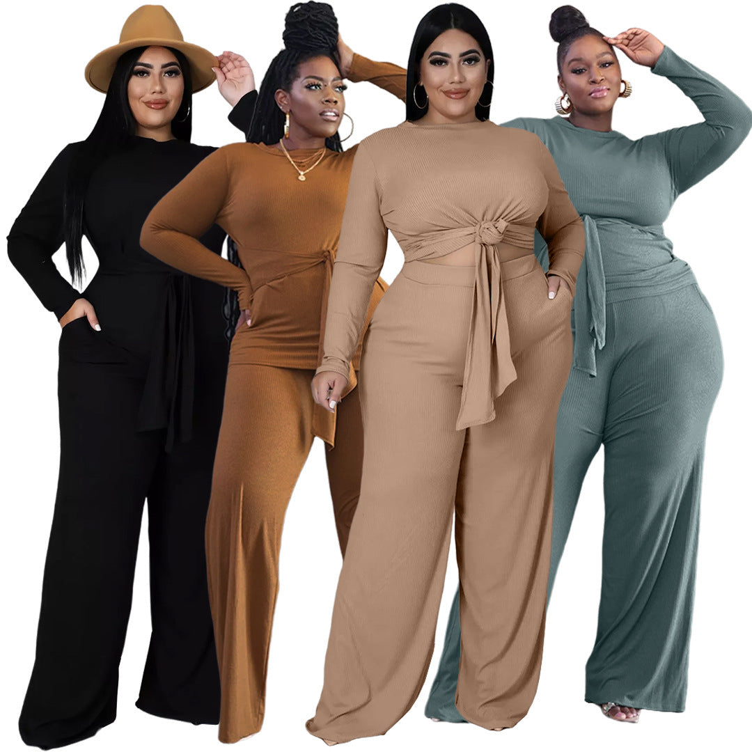 Ensemble lounge côtelé marron – confort chic automne-hiver 2025, look casual premium