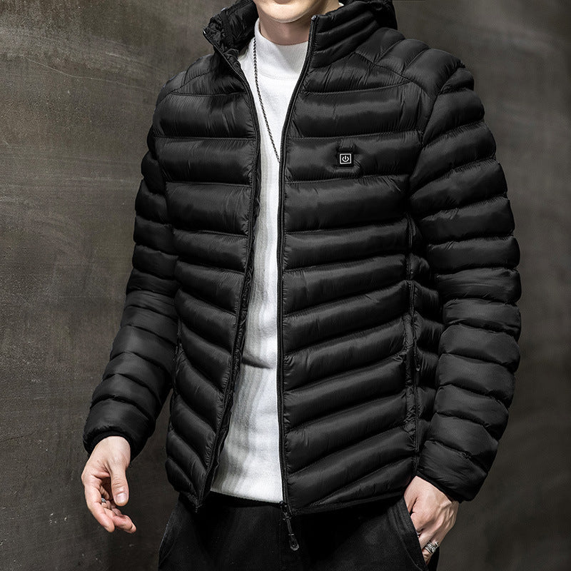 Doudoune Homme Hiver Ultra Légère & Chaude – Style Urbain avec Capuche