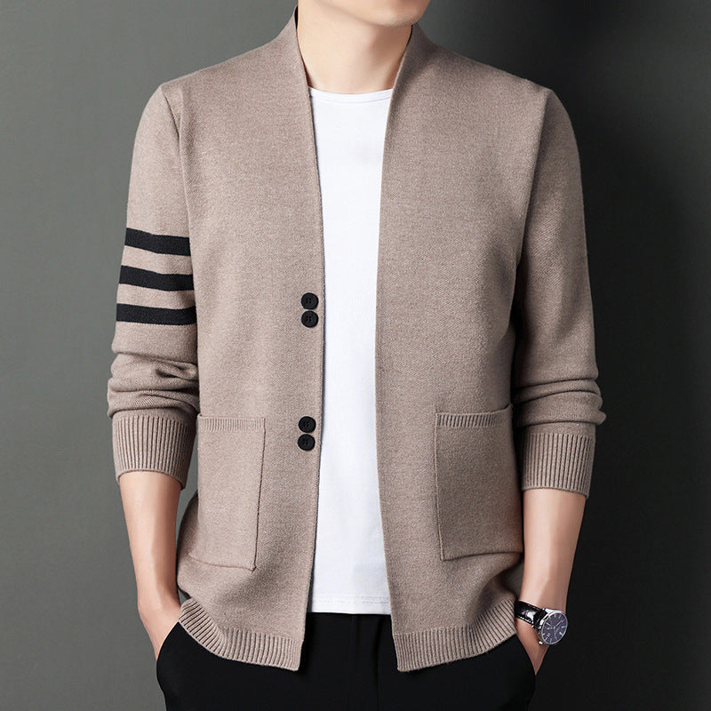 Cardigan en tricot pour homme - Style élégant et confortable