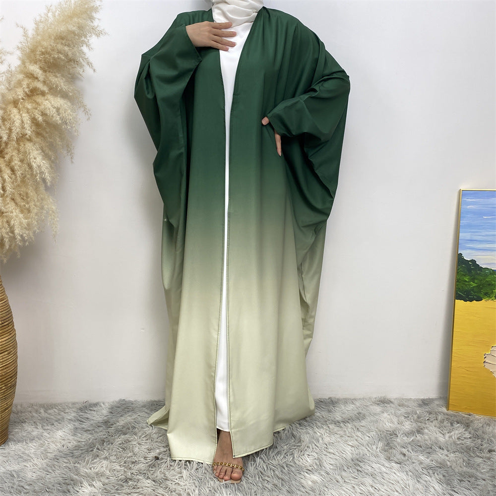 ABAYA ROUGE & BLANC – RAFFINEMENT ET MODERNITÉ