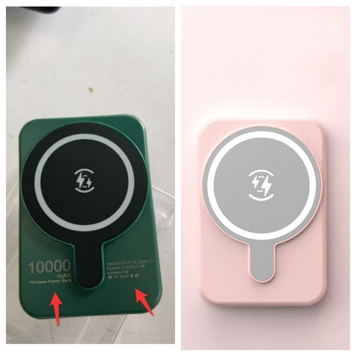 Power Bank Magnétique Sans Fil – Recharge Instantanée & Pratique
