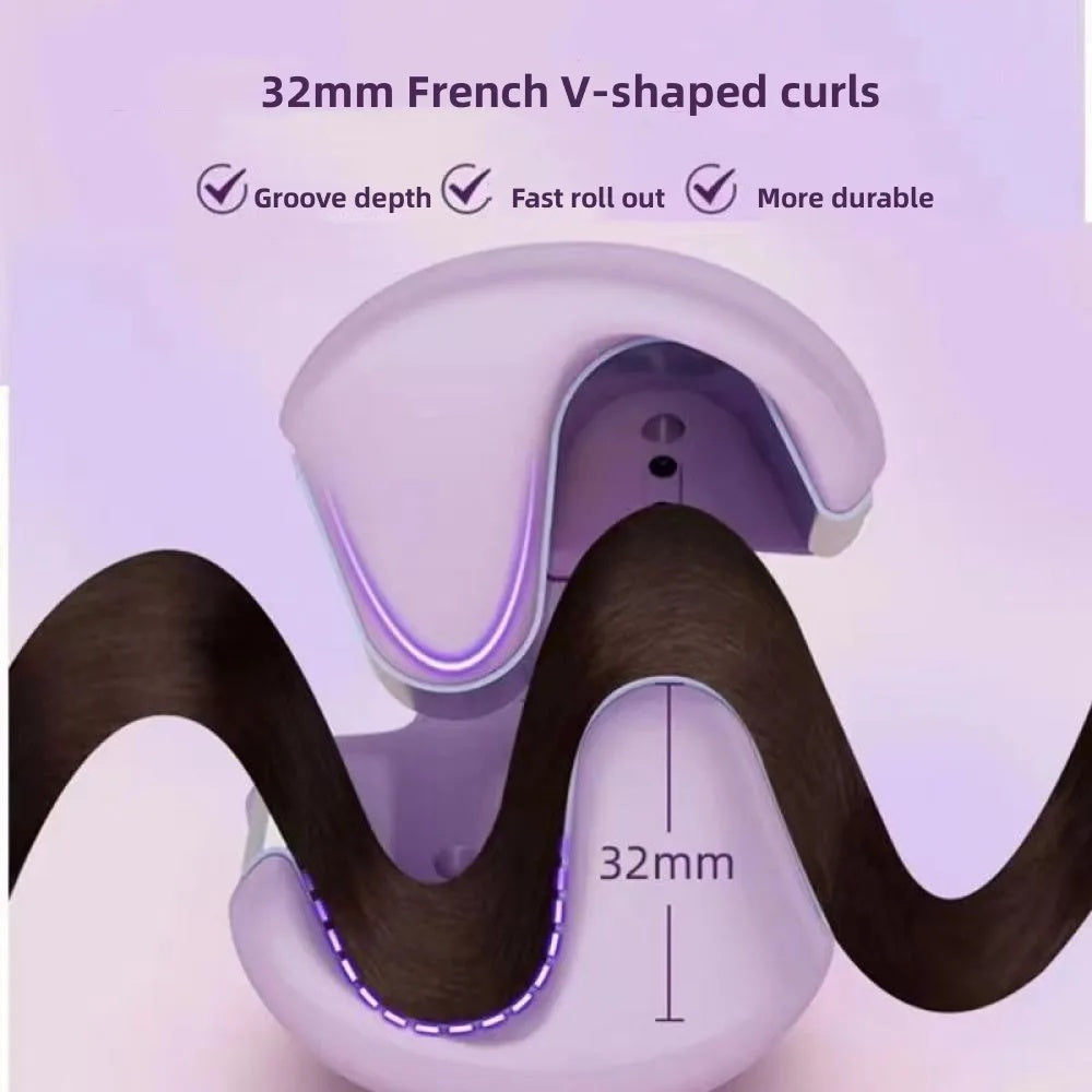 Fer à Gaufrer Cheveux – Ondulations XXL Glamour