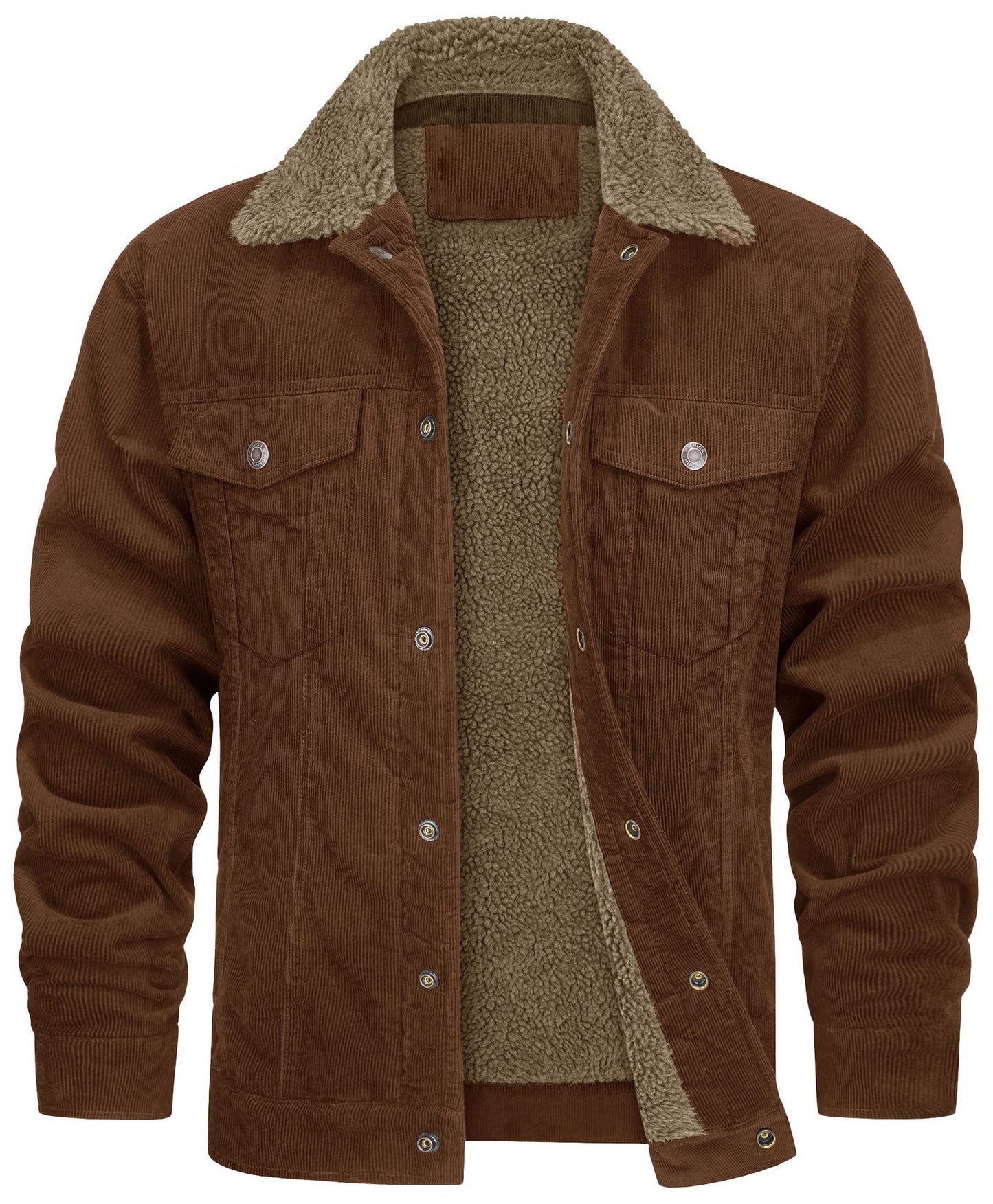 Veste Homme Hiver – Doublure Polaire Chaude