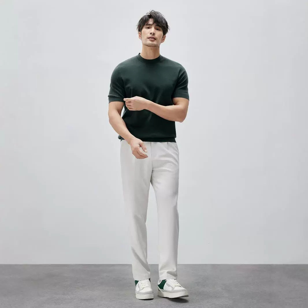 T-shirt Homme en Maille - Confort et Élégance