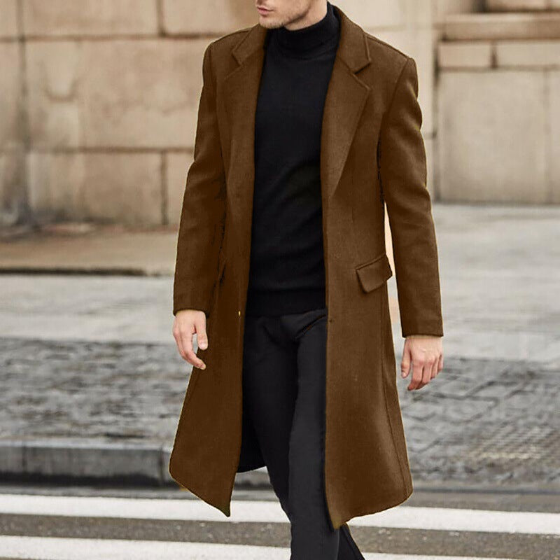 Manteau Long Homme – Élégance Urbaine