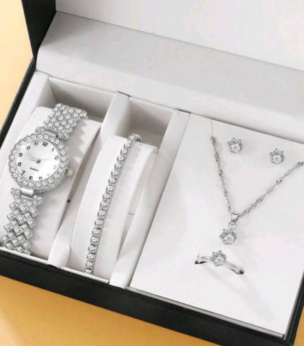 Coffret Montre & Bijoux Femme – Élégance & Raffinement