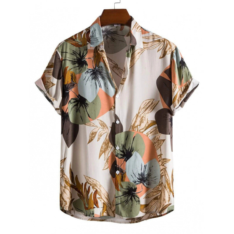 Chemise à Motifs Élégants pour Homme – Style Décontracté et Raffiné