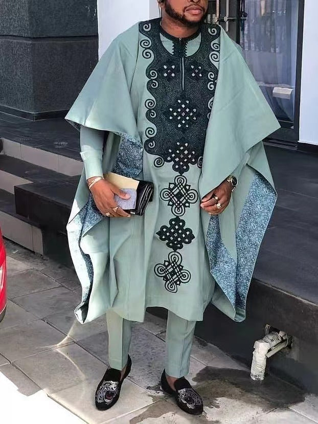 Tenue Africaine Royale Homme | Élégance Traditionnelle & Style Prestige