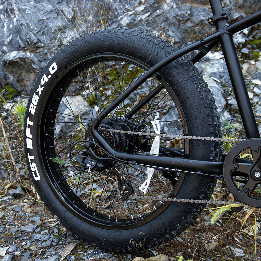 Vélo électrique Fat Bike 1000W – VTT tout-terrain pneus larges 26x4