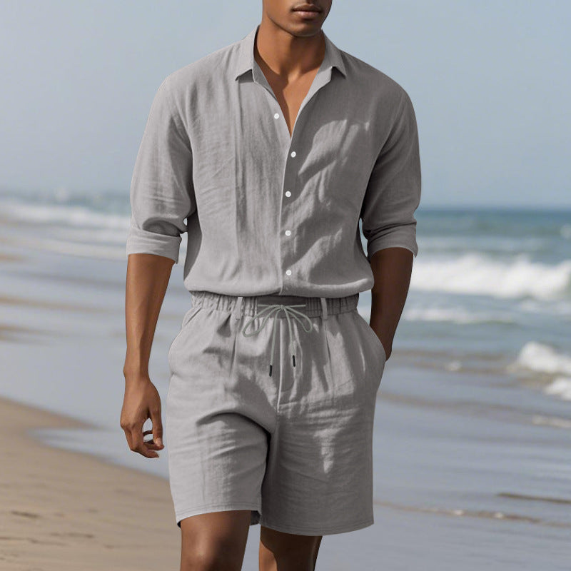 Chemise Longue Décontractée Homme - Look Estival & Casual Chic | Mode Plage 2025