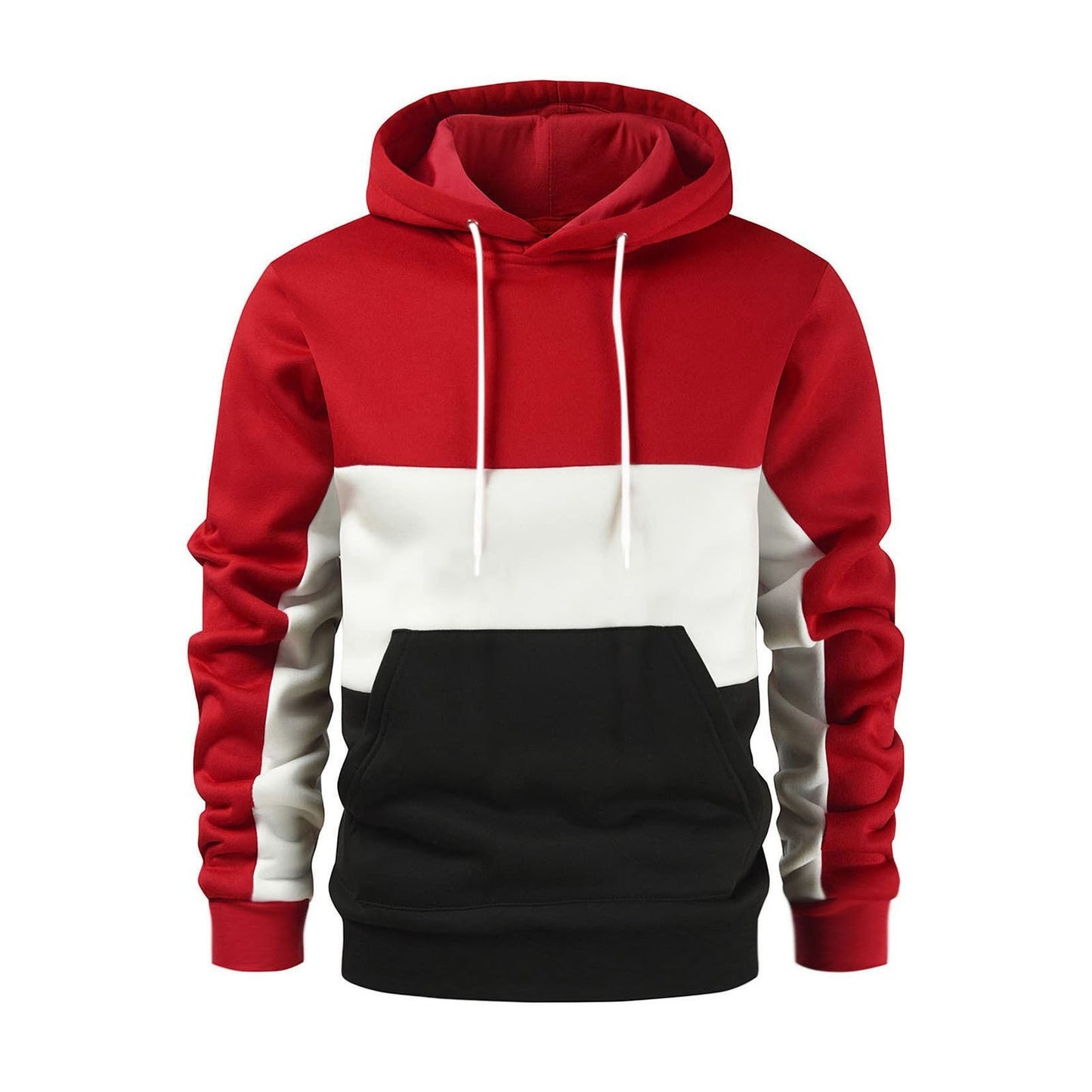 Hoodie Homme Premium Tricolore – Élégance Urbaine & Confort Absolu