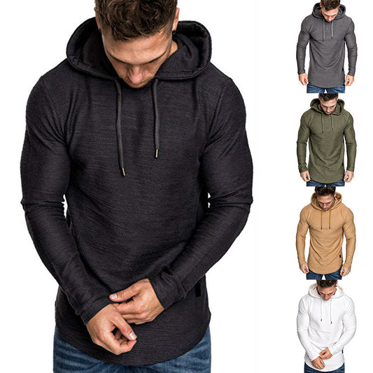 Sweat à Capuche Ajusté pour Homme – Style Moderne & Confort