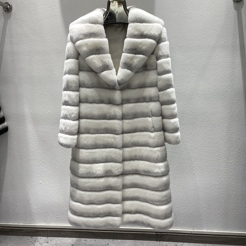 Veste Longue en Fausse Fourrure – Luxe & Élégance Hivernale