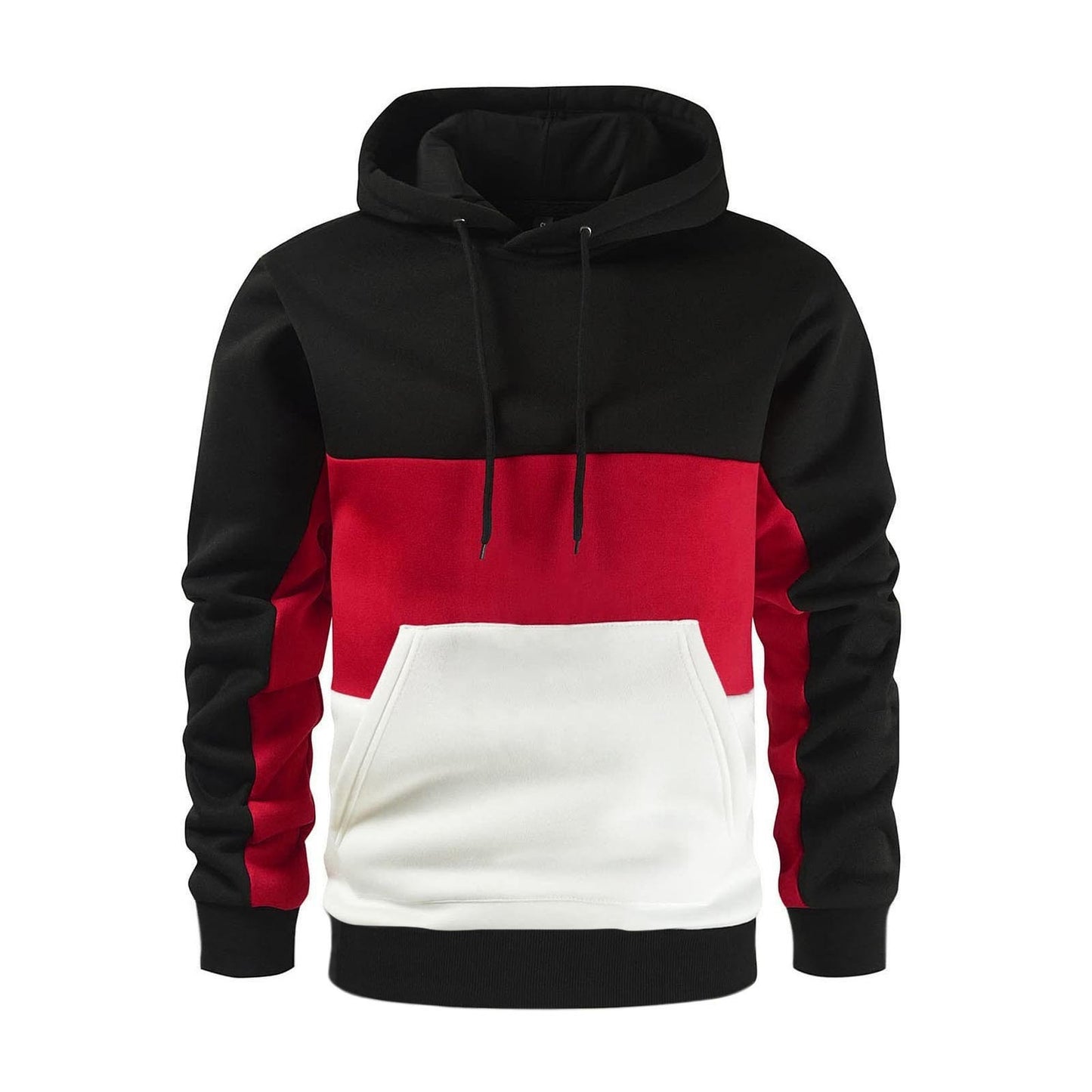 Hoodie Homme Premium Tricolore – Élégance Urbaine & Confort Absolu