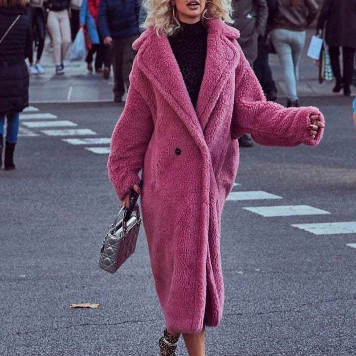 Manteau Oversize Teddy Femme – Style Hiver Chic & Cozy