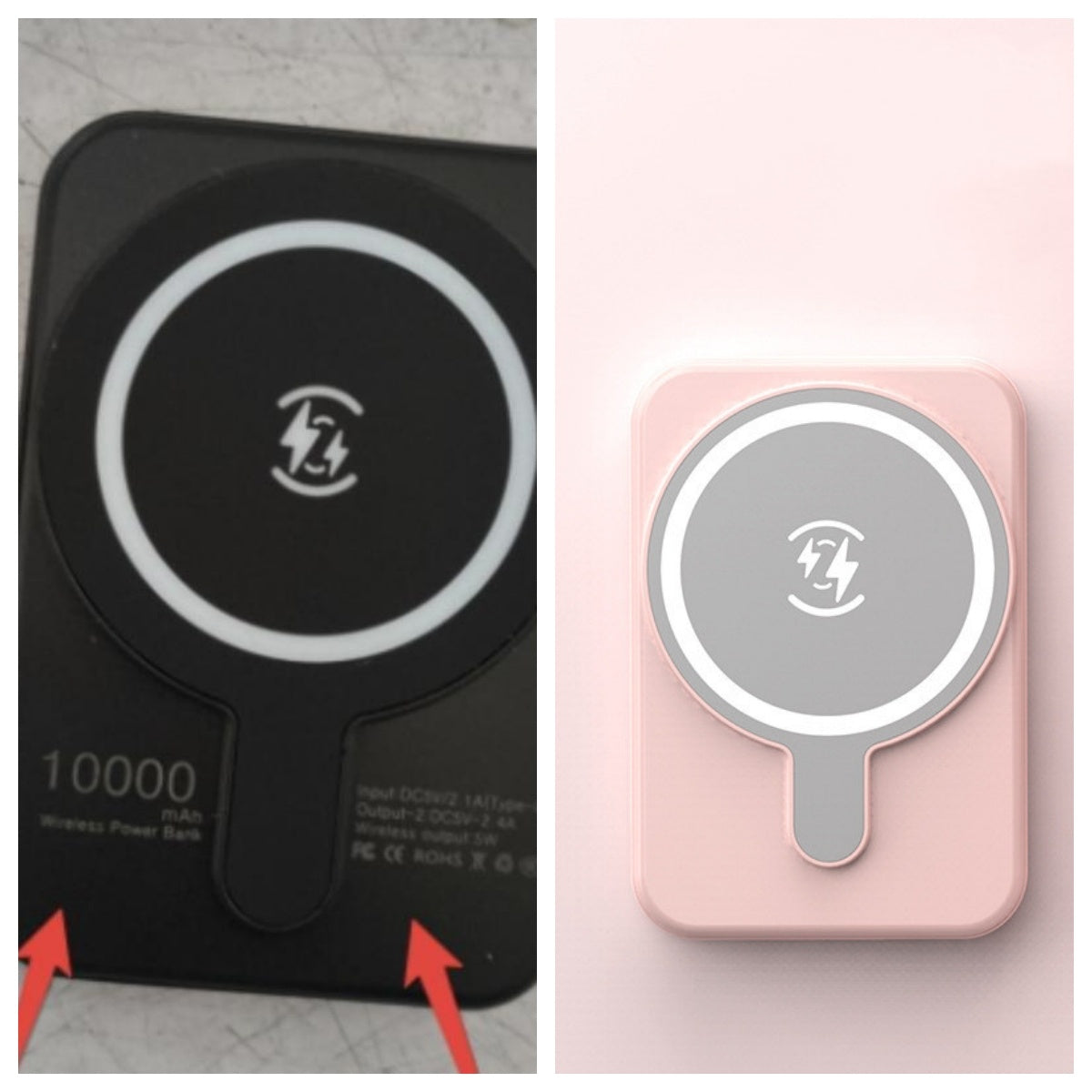 Power Bank Magnétique Sans Fil – Recharge Instantanée & Pratique