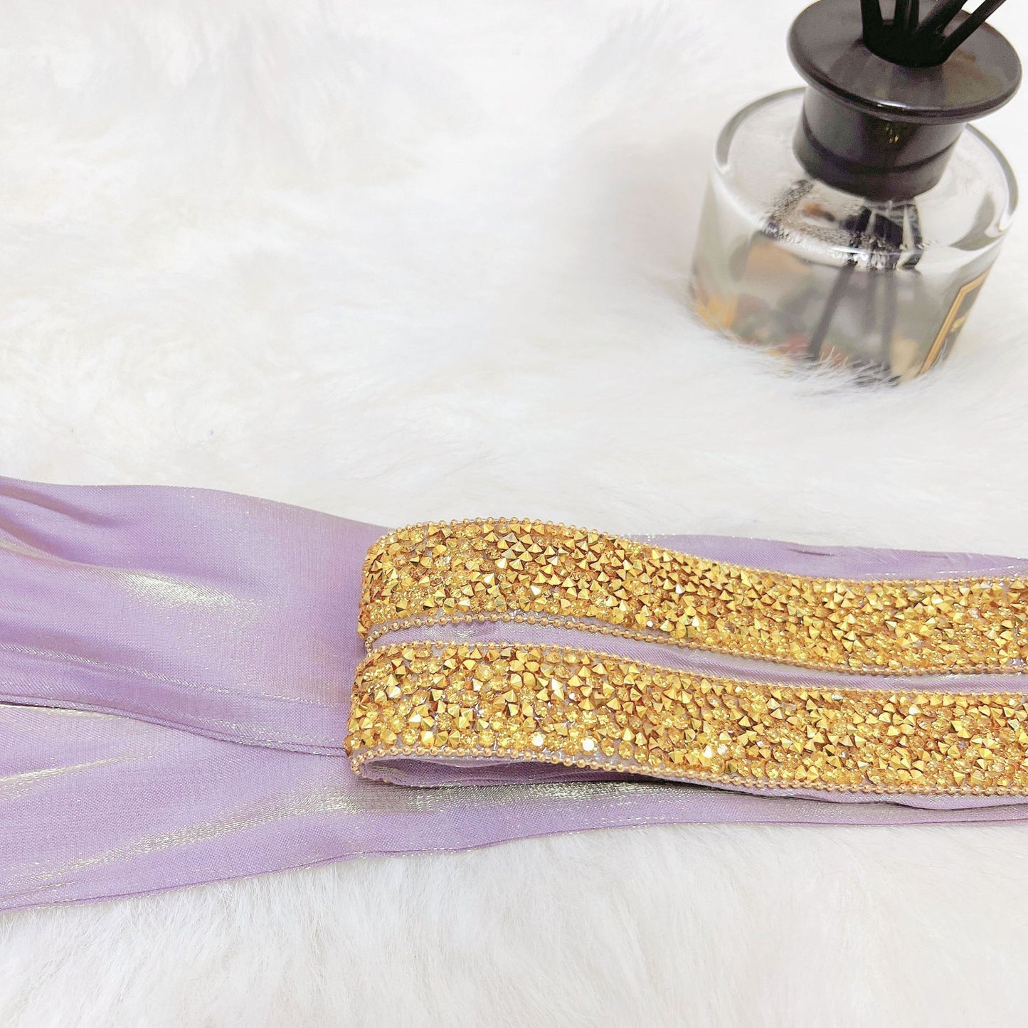 Ensemble Luxe 3 Pièces Femme – Satin Élégant Style Oriental