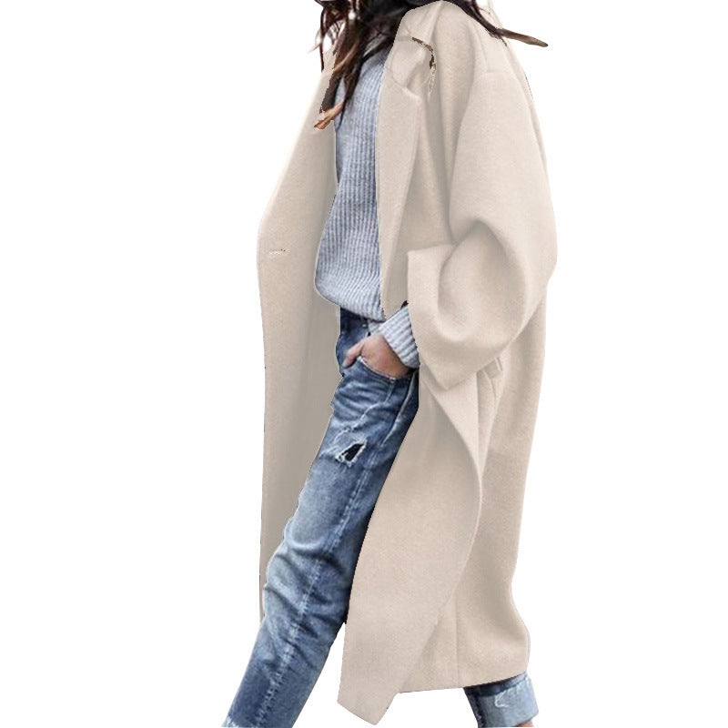 Manteau long oversize femme – Chic, confortable et tendance automne-hiver