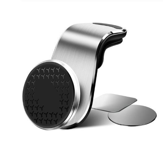 Support Téléphone Voiture Magnétique 360° | Fixation Grille d'Aération – Rotation Réglable & Ultra-Stable