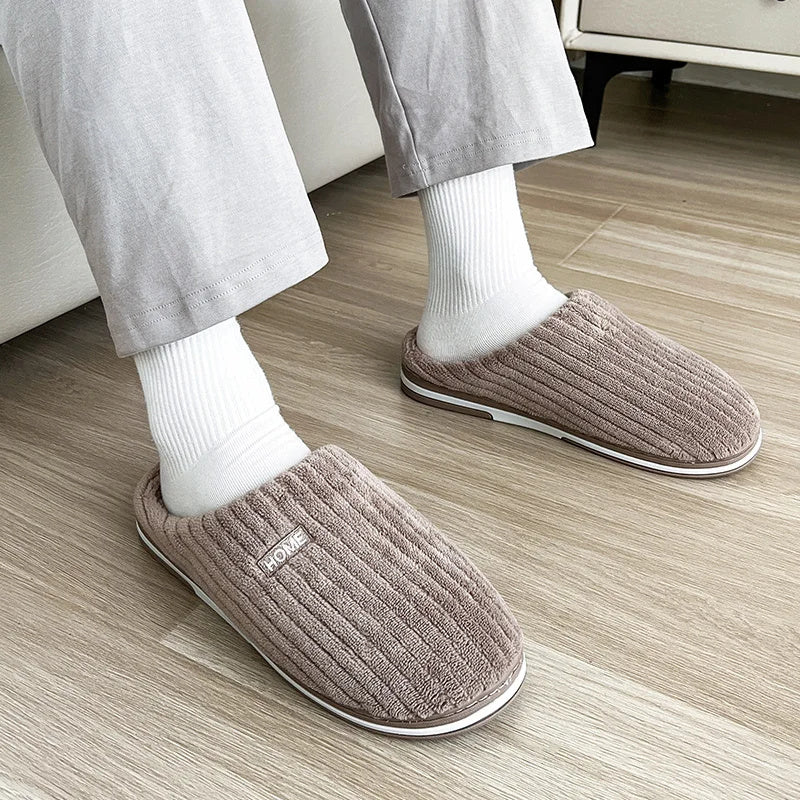 Chaussons Hiver en Coton Ultra-Doux – Confort & Chaleur à la Maison