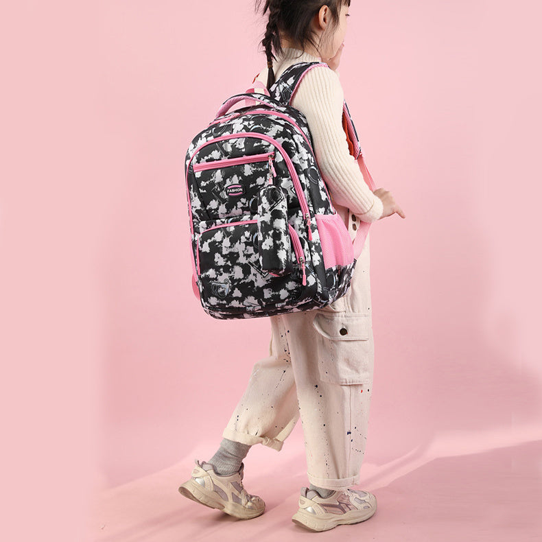 Sac à Dos Scolaire Enfant & Ado – Cartable Léger Grande Capacité – Motifs Colorés Filles & Garçons