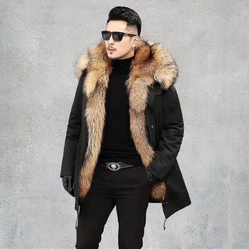 Manteau Luxe Homme – Hiver Chaud Style Maratona™