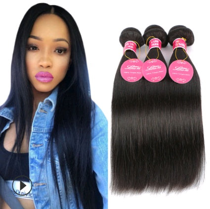 Extensions de Cheveux Humains Lisses – Brillance & Élégance Naturelle