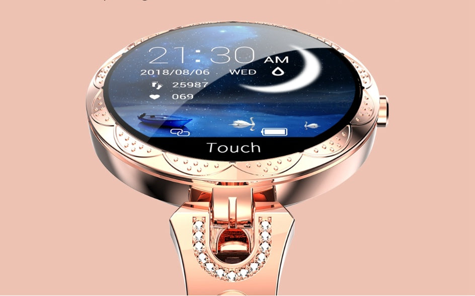 Montre Connectée Femme – Élégance & Technologie