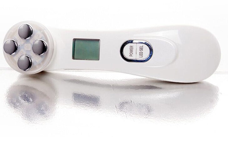 Appareil de soin visage anti-âge à LED & micro-courants – Lifting, fermeté & éclat
