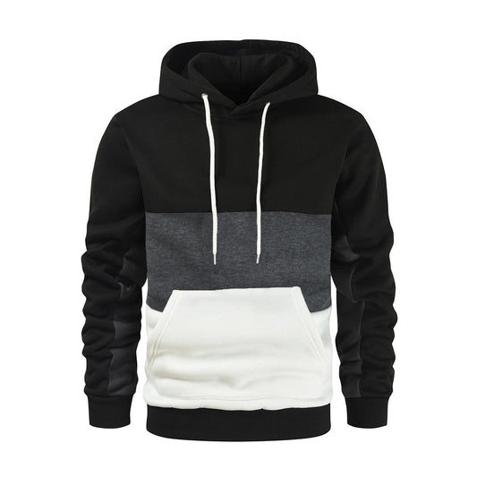 Hoodie Homme Premium Tricolore – Élégance Urbaine & Confort Absolu