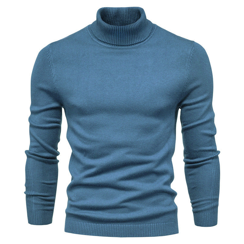 Pull Col Roulé Homme – Style Élégant & Confort Absolu