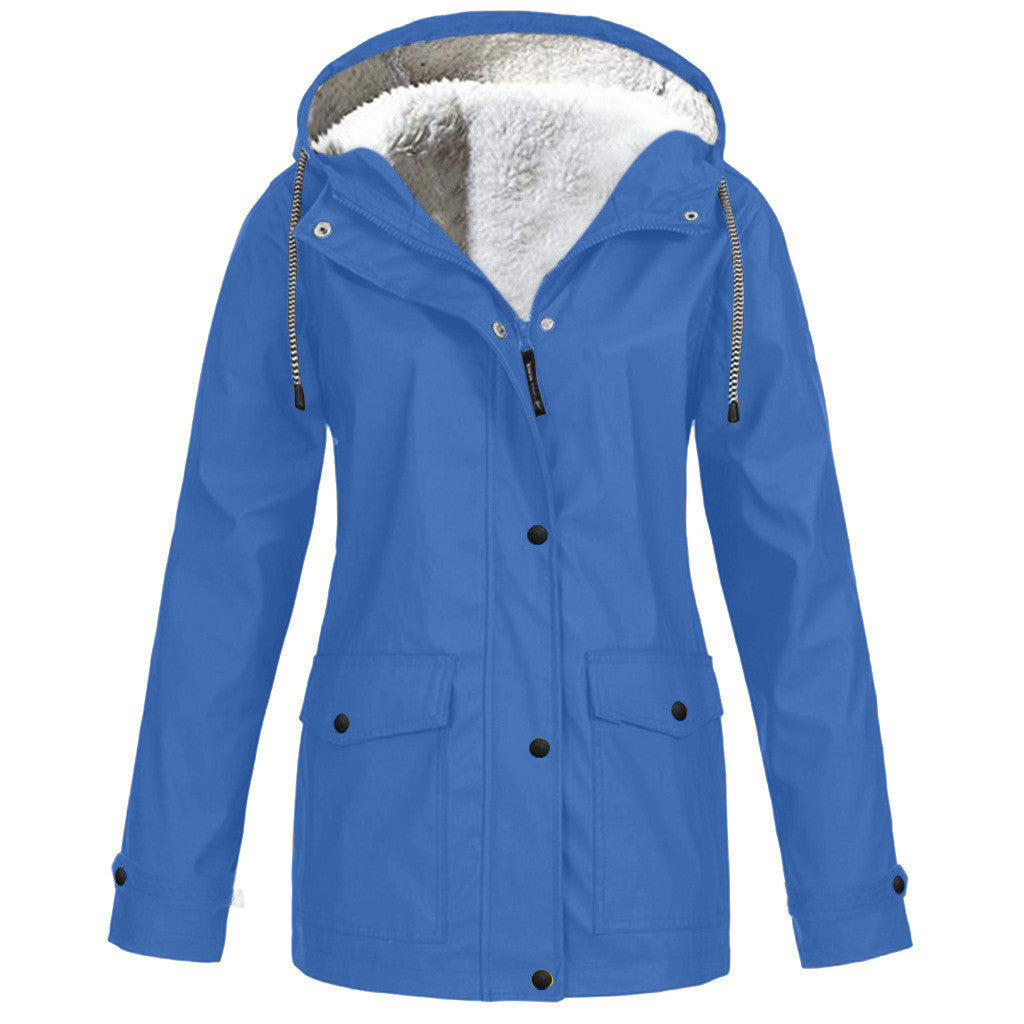 Parka Imperméable Doublée Polaire Femme