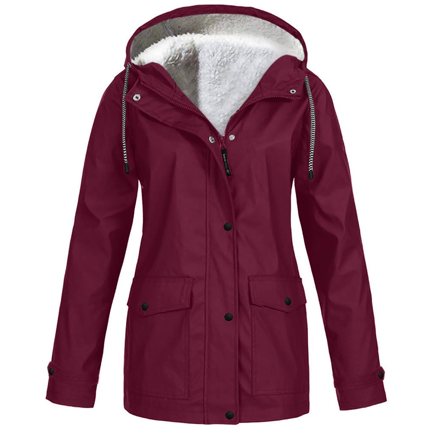 Parka Imperméable Doublée Polaire Femme