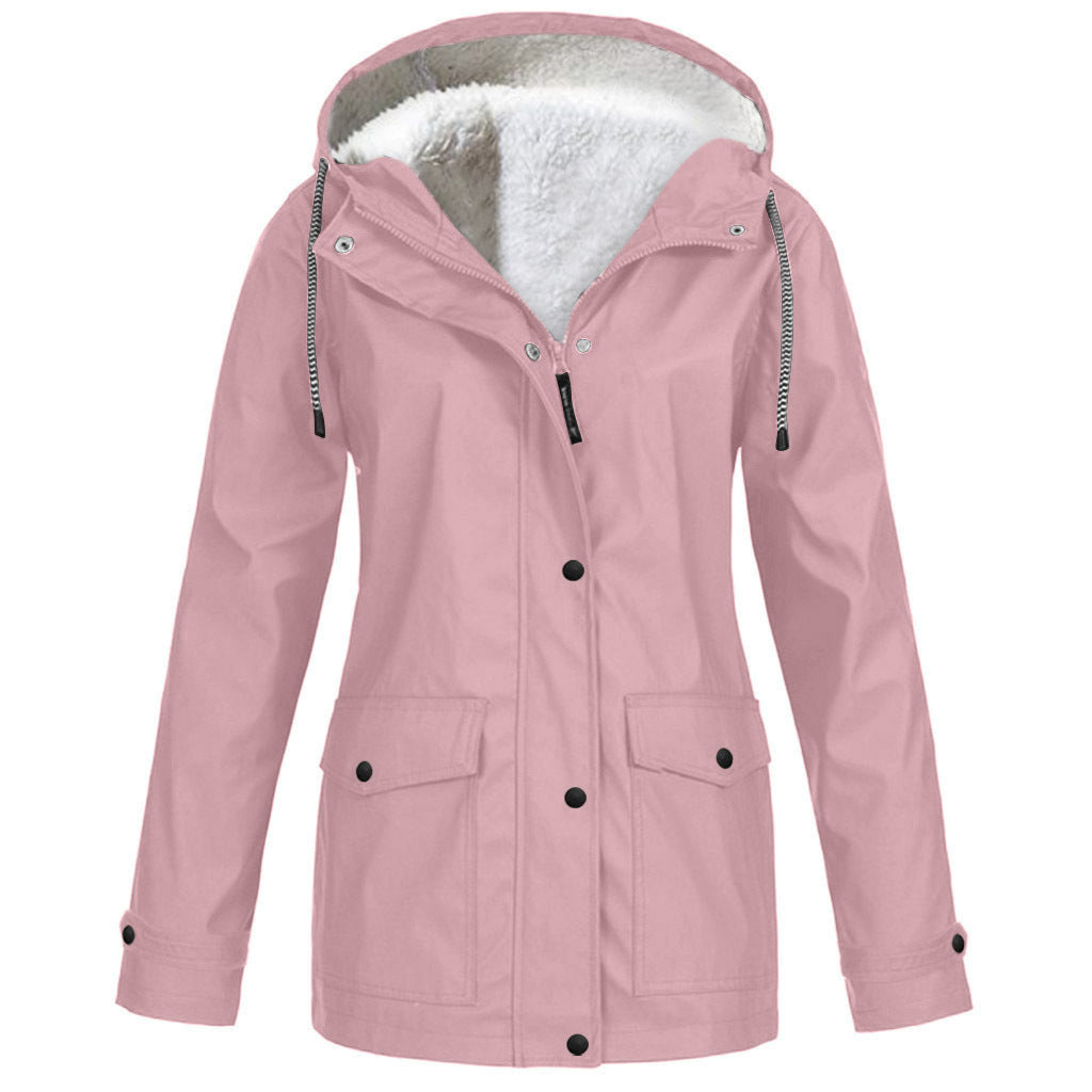 Parka Imperméable Doublée Polaire Femme