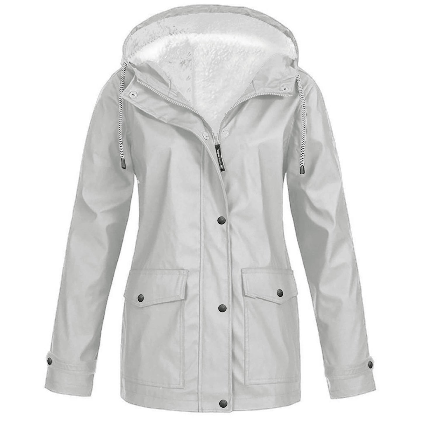 Parka Imperméable Doublée Polaire Femme