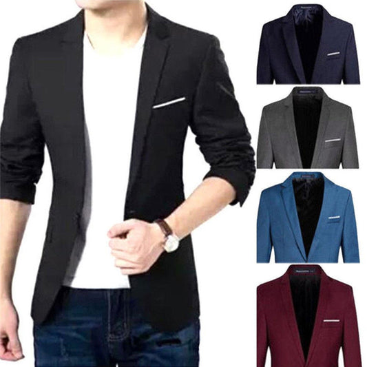 Blazer slim homme multi-couleurs, coupe moderne et look soigné