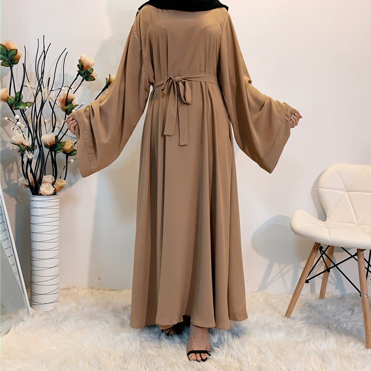 Robe Abaya Élégante pour Femme – Longue et Fluide, Style Dubaï