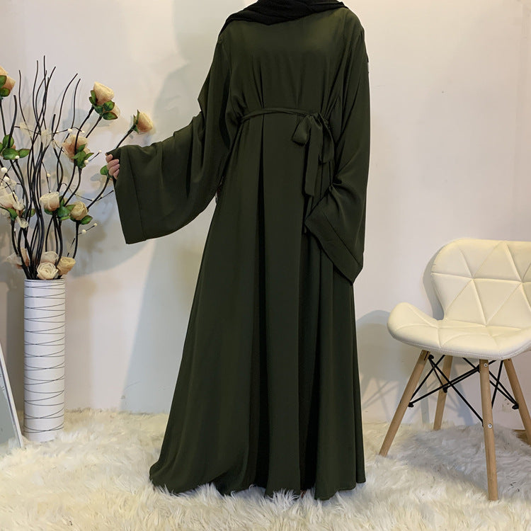 Robe Abaya Élégante pour Femme – Longue et Fluide, Style Dubaï