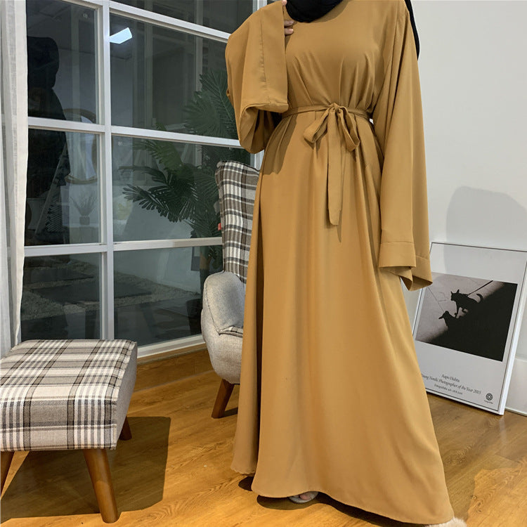Robe Abaya Élégante pour Femme – Longue et Fluide, Style Dubaï