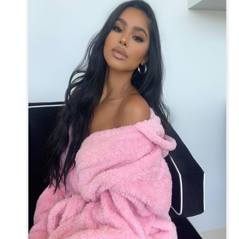 Pyjama Peignoir Douillet à Capuche Ours – Cocooning & Confort