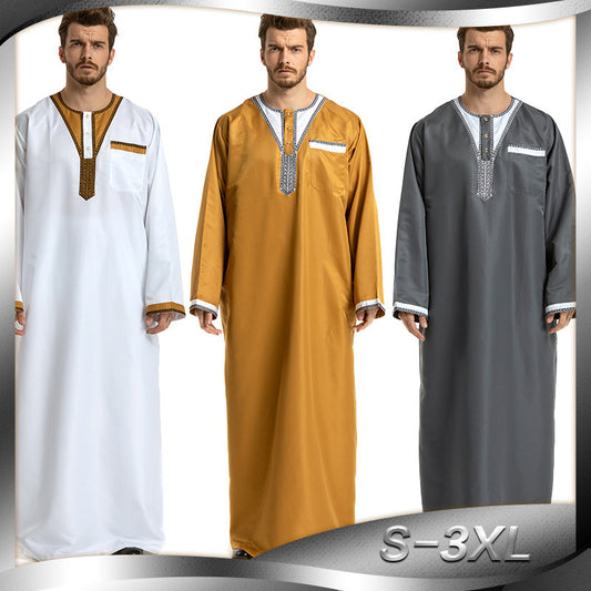 Djellaba Homme Élégante | Confort & Style Oriental Modernisé (S–3XL)