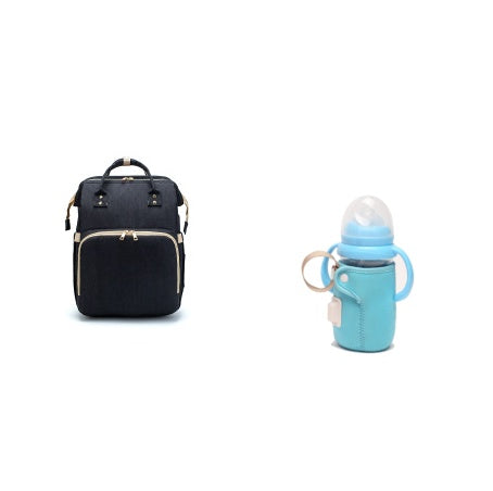 Sac à Dos Bébé Multifonction – Lit Portable + Port USB