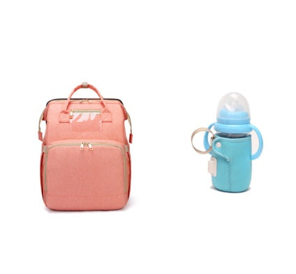 Sac à Dos Bébé Multifonction – Lit Portable + Port USB