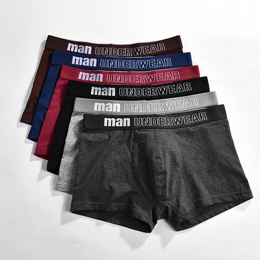 Lot de boxers homme MAN UNDERWEAR, confort stretch, 7 couleurs