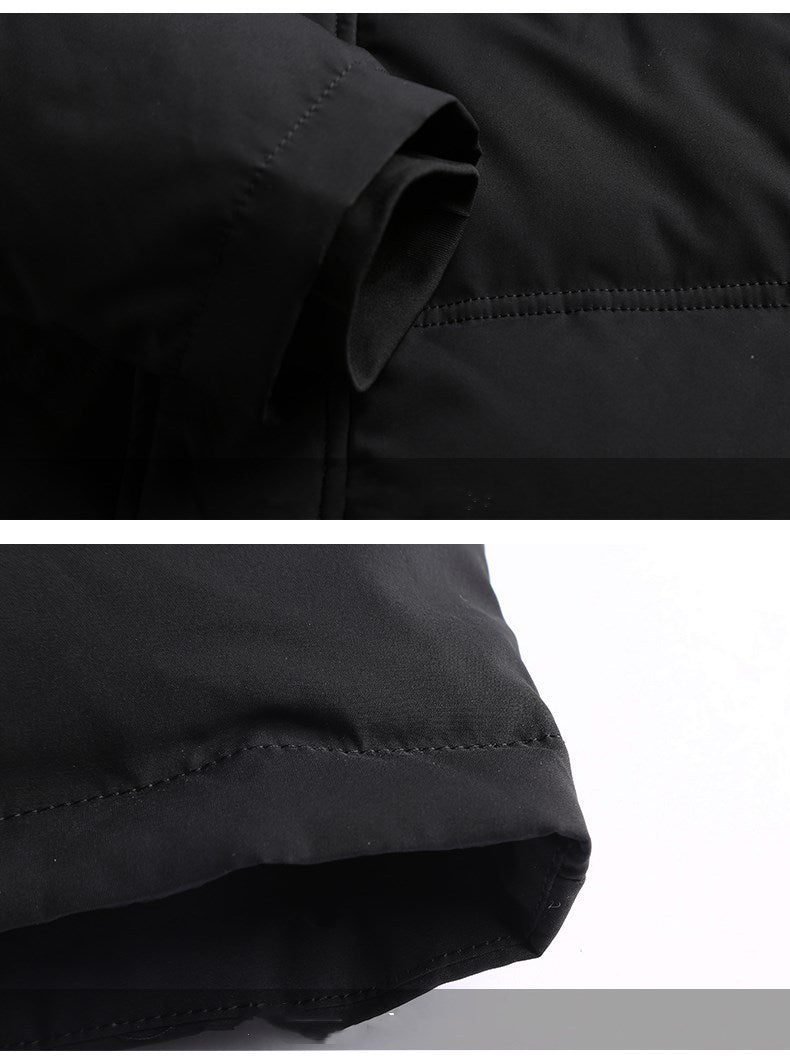 Winter middle-aged and elderly men's down jacket